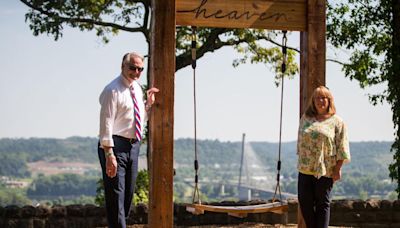 'Almost Heaven' swing unveiled at Rotary Park