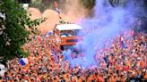 Oranje-Party vorbei: "Fans haben die EM orange gefärbt"
