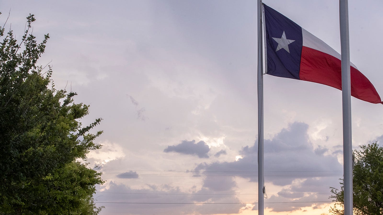 Texas flags are flying at half-staff on Thursday. Here's why