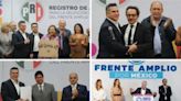 Frente Amplio por México: Se registran 33 aspirantes presidenciales, 11 son políticos y 22 personas sin trayectoria partidista