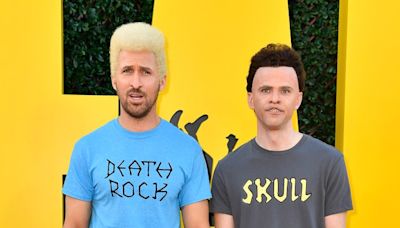 Ryan Gosling Keeps SNL ‘Beavis and Butt-Head’ Bit Alive on the Red Carpet