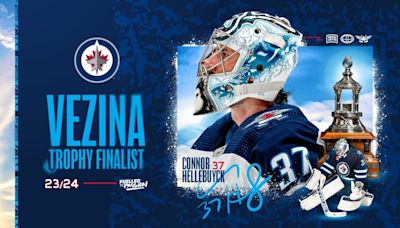 Jets goaltender Connor Hellebuyck named finalist for Vezina Trophy | Winnipeg Jets