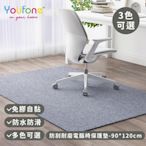 【YOUFONE】90*120cm防刮耐磨電腦椅保護墊/地板保護墊/防滑墊/減噪降噪地墊-任選2件