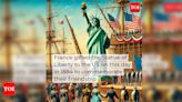 7. Lady Liberty comes calling - Times of India