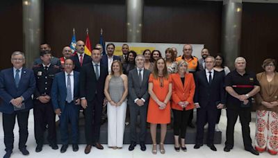 Medallas al merito por el incendio de Campanar