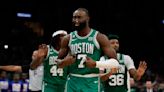 NBA playoffs: Jaylen Brown, Georges Niang issued double technicals after contact from 76ers bench