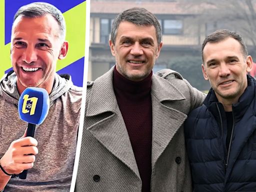 Shevchenko tells funny Maldini anecdote and names Milan legends in five-a-side team