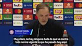 Tuchel: "Tener los huevos de levantar la bandera en esa situación es un error muy importante, las disculpas no valen"