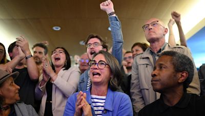 France elections latest: Exit polls show leftist New Popular Front in the lead, with far-right in third place