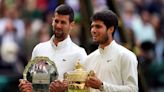 When is Carlos Alcaraz vs Novak Djokovic in the Wimbledon final?