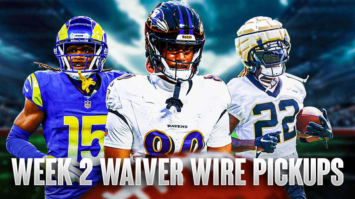 Fantasy Football: Top 10 Waiver Wire Pickups For Week 2 (2024)