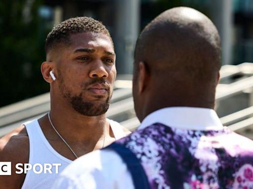 Anthony Joshua vs Daniel Dubois: 'AJ' threatens to throw chair at champion