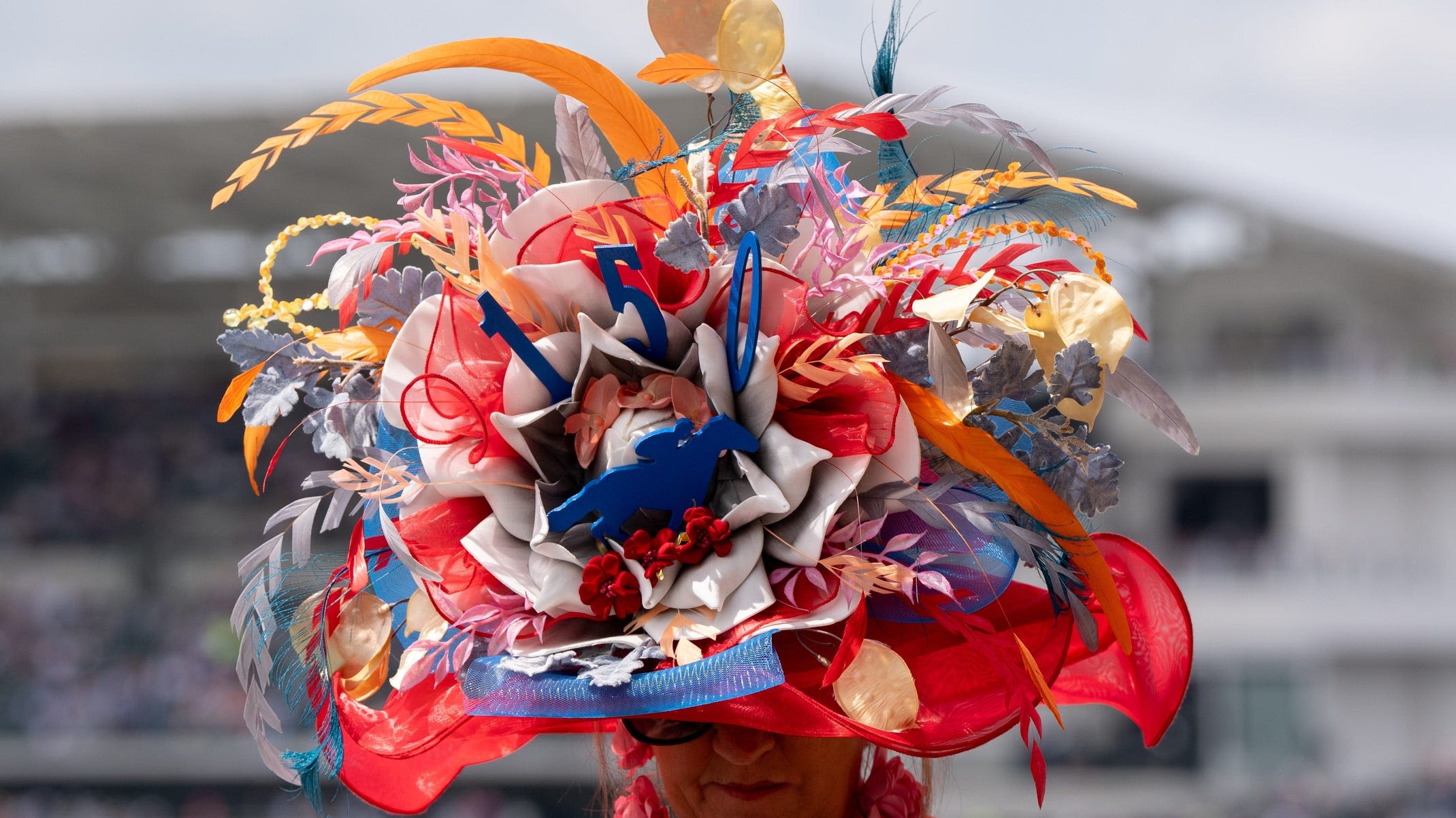 Kentucky Derby 2024: Hats, horses and dresses dominate best images from Churchill Downs