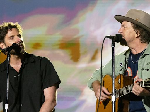 Watch Bradley Cooper and Eddie Vedder sing 'Maybe It's Time' from 'A Star Is Born'