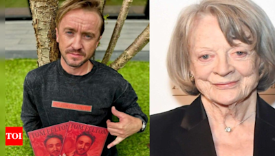 Tom Felton makes emotional tribute to co-star maggie Smith after death - Times of India