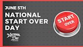 National Start Over Day | June 5th - National Day Calendar