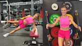 Eugenie Bouchard looks so strong in workout photos: 'Getting rocked up'