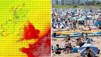 UK weather maps show exact date sizzling 31C Iberian heatwave will bake Britain