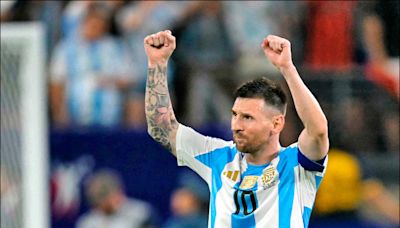 中英對照讀新聞》Messi becomes most capped player in Copa America history梅西成為美洲盃足球賽史上出場次數最多的球員