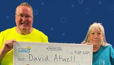 ‘Stunned’ lottery player ‘scared the cat’ with his hollering. He won huge NC jackpot