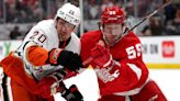 Detroit Red Wings lose lead late, cough it up in overtime for 3-2 loss to Ducks