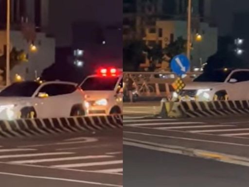 救護車猛按喇叭23秒！台中汽車不讓道 畫面曝光網氣炸