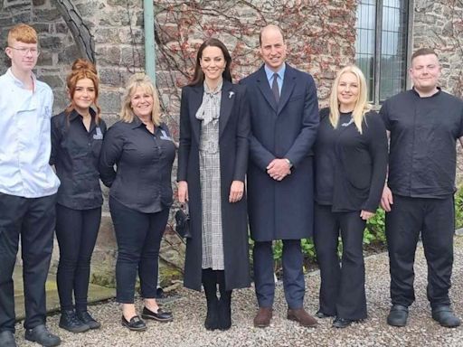 Kate Middleton and Prince William Seen in New Photo After Surprise B&B Stay Last Year