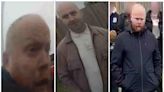 Pictures of 2 men released after man kicked to ground at Bury play-off final