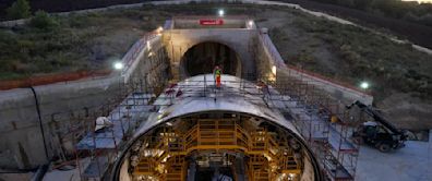 Webuild announces completion of Grottaminarda tunnel excavation works