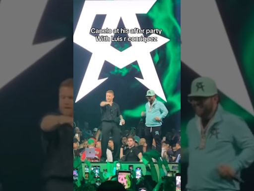 ‘Canelo’ vuelve a hacer su baile viral tras vencer a Jaime Munguía