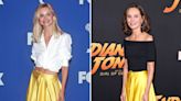 Calista Flockhart Brightens ‘Indiana Jones’ Premiere in Yellow Skirt From 1999 Emmys: Photo