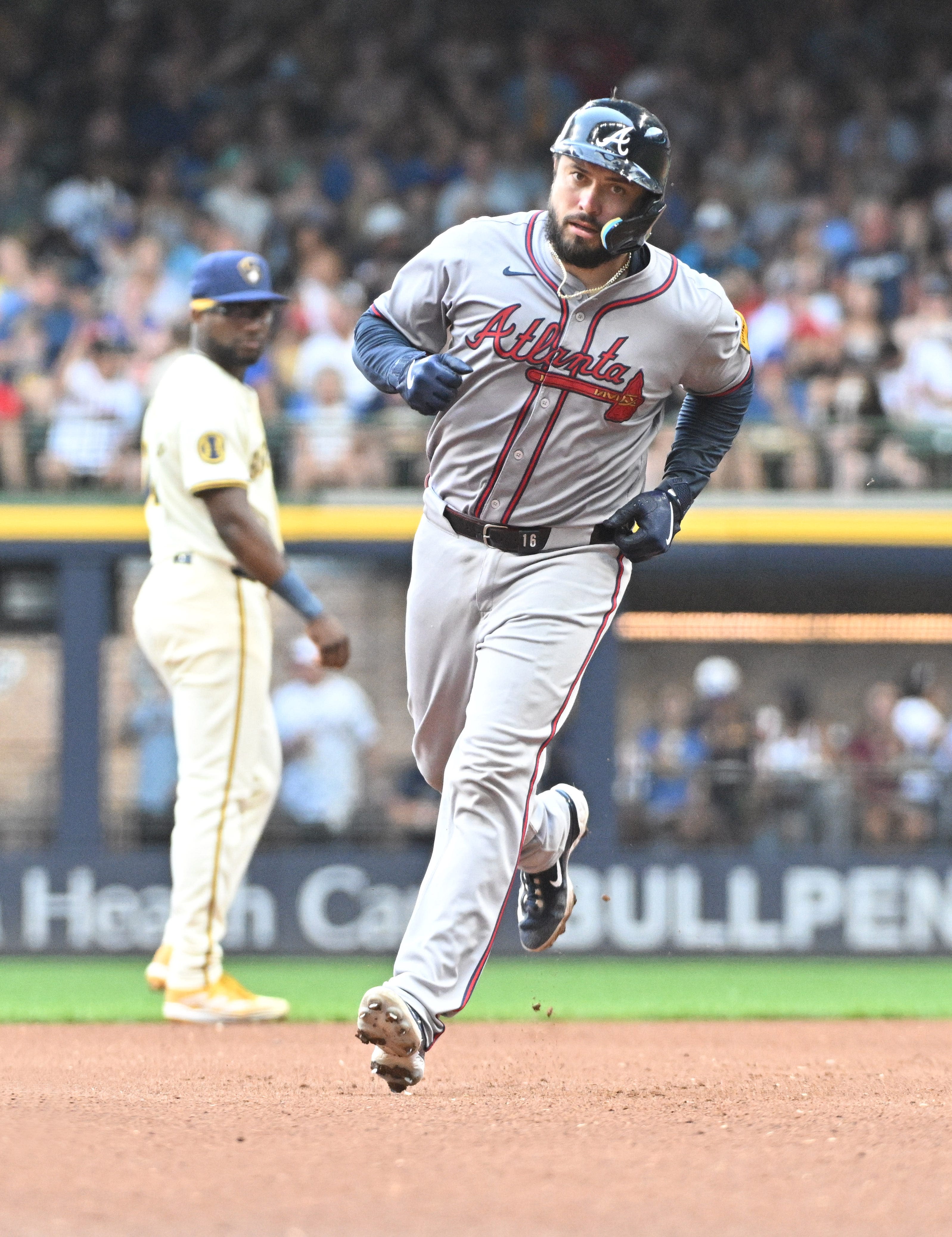 Braves 6, Brewers 2: Milwaukee allows four homers, suffers losing homestand