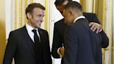 Obviously Emmanuel Macron could not resist weighing in on the Mbappe transfer