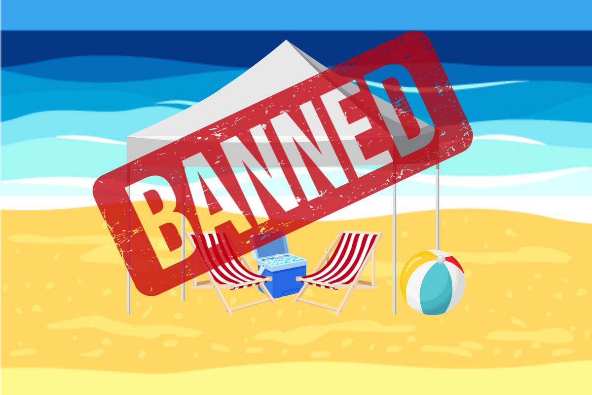 These New Jersey towns have banned tents and canopies on the beach