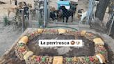 Regalan peculiar Rosca de Reyes a refugio de perros en Tlaxcala