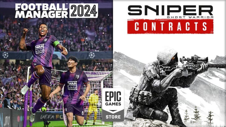 Free on Epic Games Store: Football Manager 2024 and Sniper Ghost Warrior Contracts