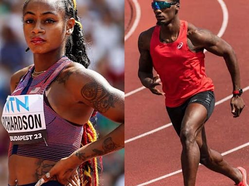 "Both look like they are not ready"- Fans react to Sha'Carri Richardson and Fred Kerly clocking 'slower' times at Shanghai Diamond League 2024