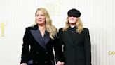 Christina Applegate matches her daughter and carries cane referencing MS at SAG Awards