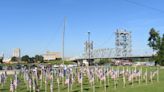 Flags in Central Louisiana Field of Honor pay homage to any and every American