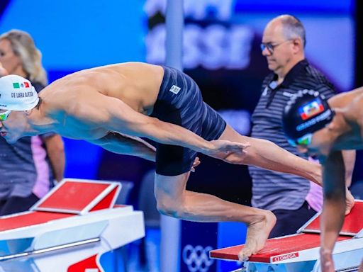 Clasificación "inesperada" en Paris: nadador mexiquense Miguel de Lara avanza a semifinales