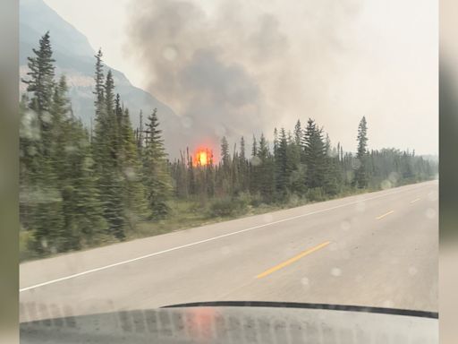 Startling video shows first moments of the south Jasper wildfire