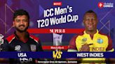United States vs West Indies Live Score, T20 World Cup 2024: Shai Hope powers West Indies to 9-wicket victory