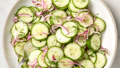 I Can’t Stop Making This “Perfect” Cucumber Salad