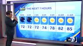 Lower humidity in SWFL, few showers inland