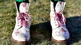 Coachella White Combat Boots Trend, Photos