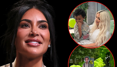 Kim Kardashian Throws Son Psalm 'Ghostbusters'-Themed Birthday Party