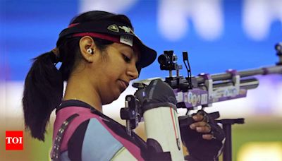 Paris Olympics: Ramita Jindal fights to stay in medal hunt in 10m air rifle | Paris Olympics 2024 News - Times of India