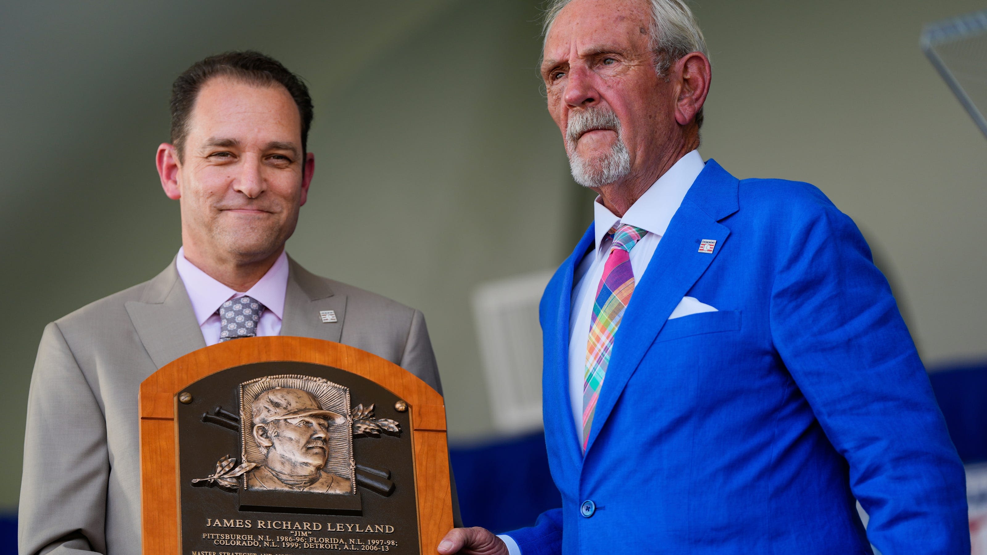 'Soul of an old man': Tigers' Jim Leyland enters Hall of Fame with plenty of emotion, humor