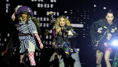 Madonna sued by concertgoer for producing 'pornography without warning'