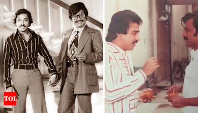 When Kamal Haasan met Rajinikanth for the first time - Major throwback | Tamil Movie News - Times of India
